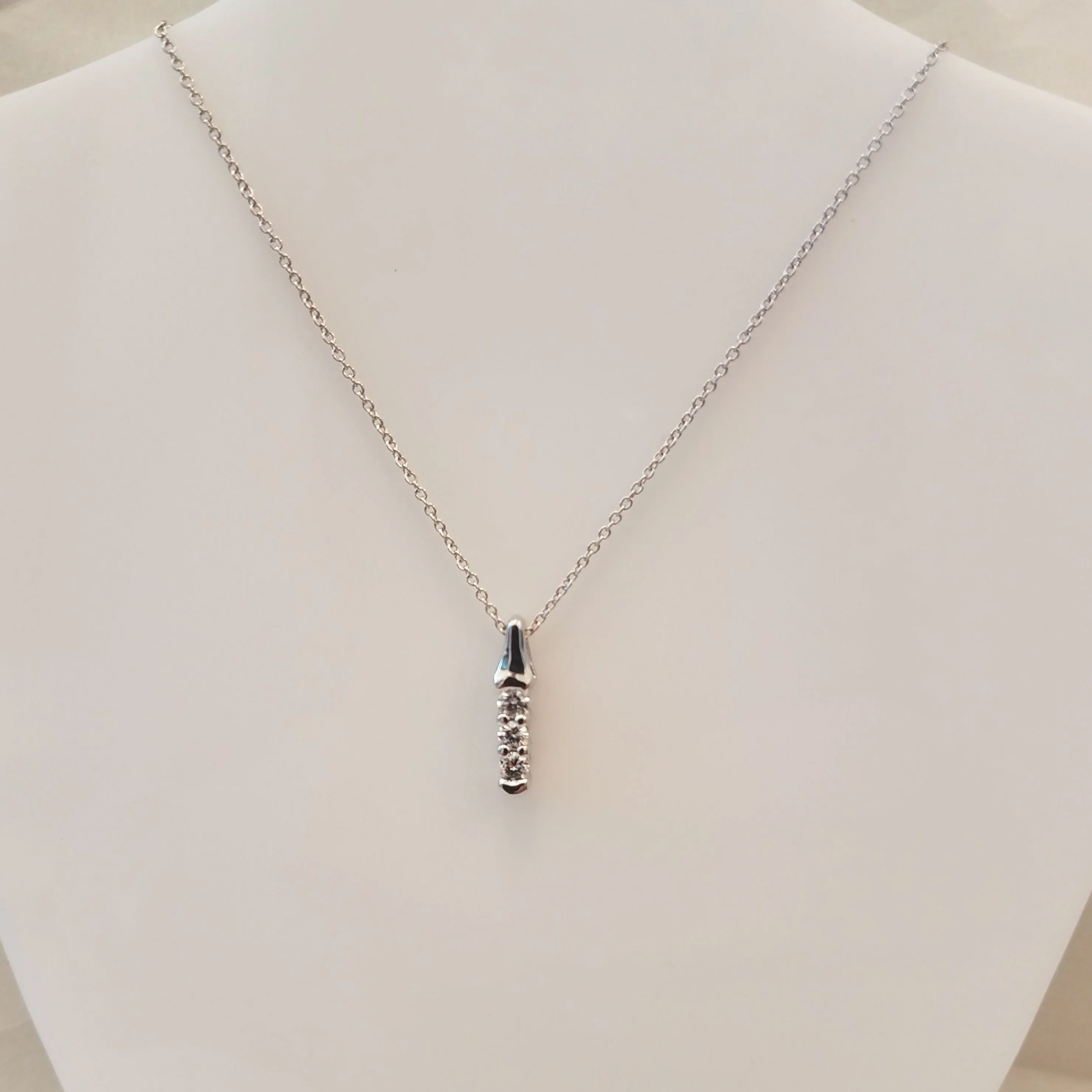 3 Diamond Pendant