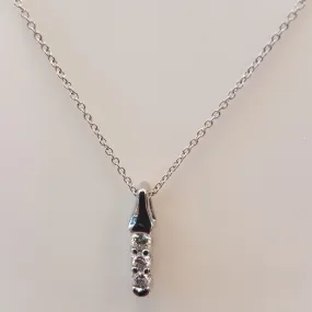 3 Diamond Pendant