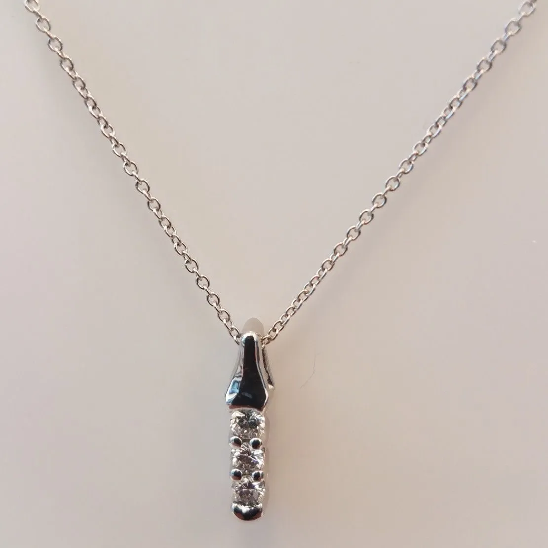 3 Diamond Pendant
