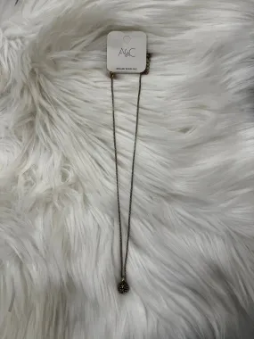 A&C Diamond Ball Necklace