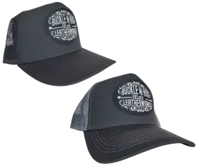 Buckle and Hide Leather Classic Trucker Cap