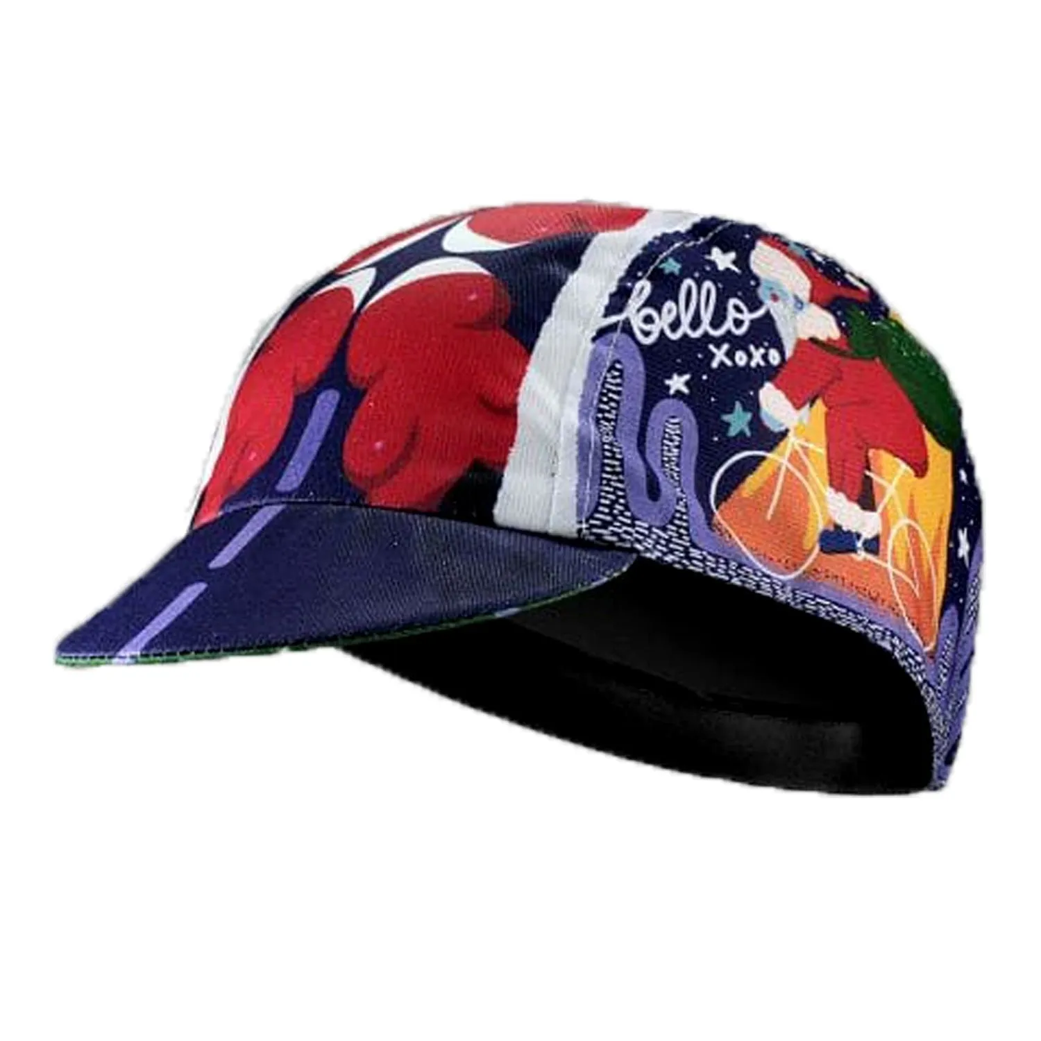 Christmas Classic Santa Claus Limited Edition Cycling Cap Polyester/Fleece Quick Drying Men And Women Wear Bike Hat