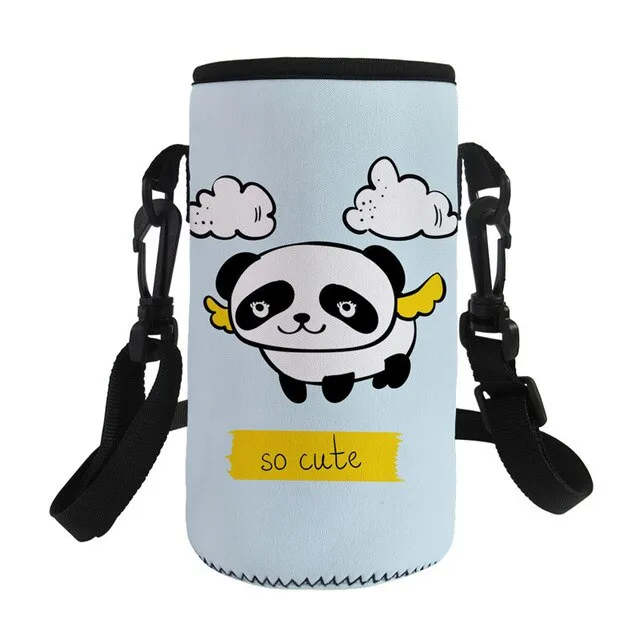 Cute Panda Soft  Water Bottle