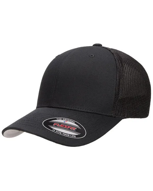 Day Drinking in Progress Leather Patch Trucker Hats - Classic Colors