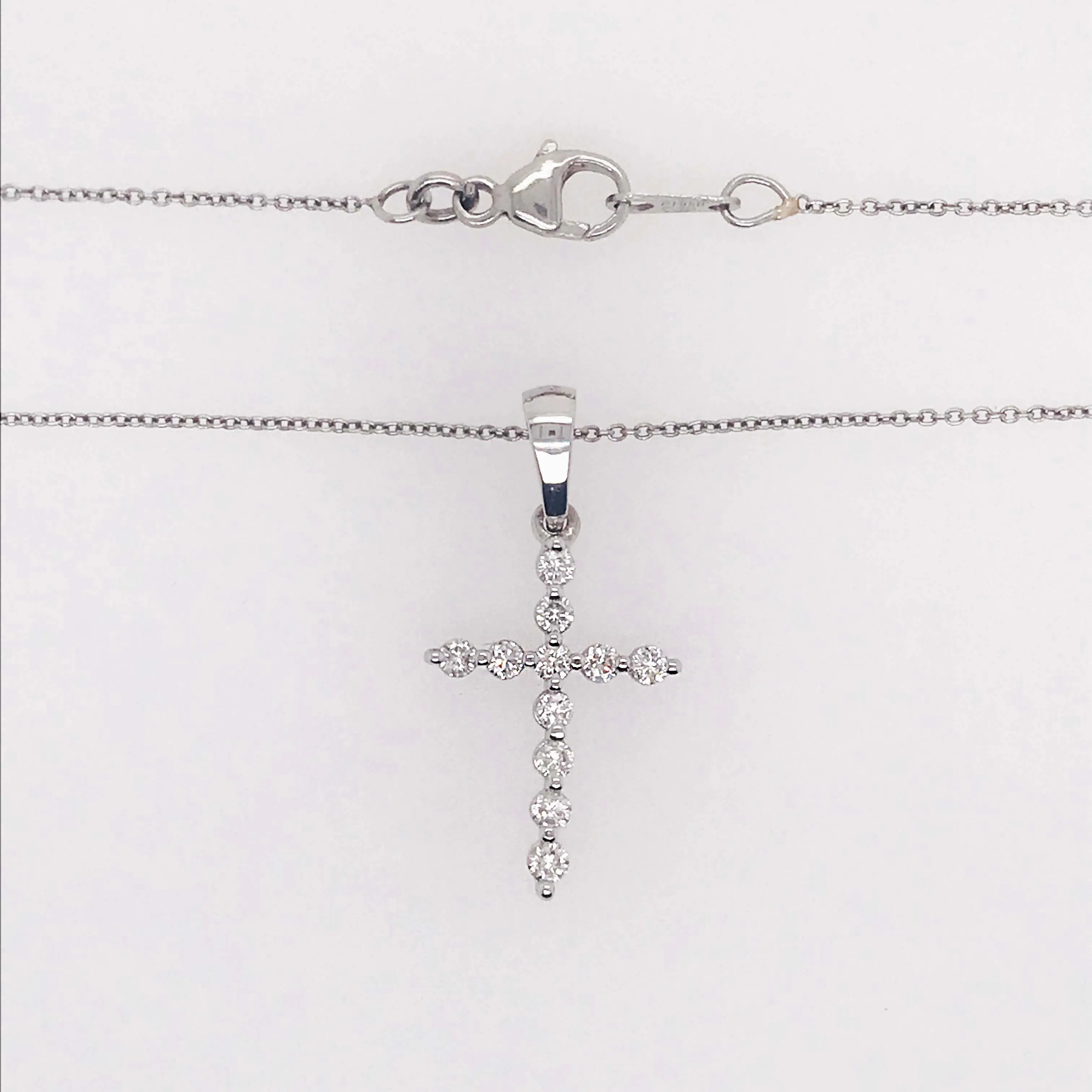 Diamond Cross Necklace