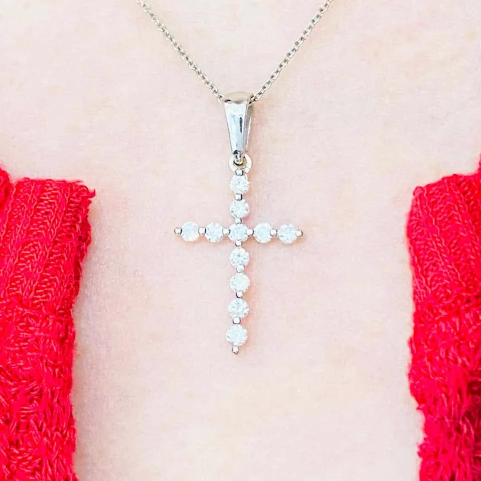 Diamond Cross Necklace
