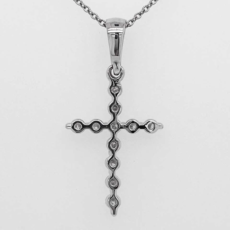 Diamond Cross Necklace