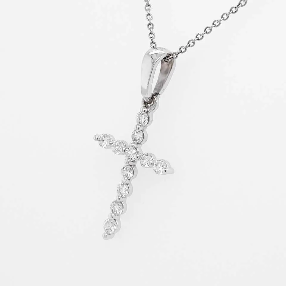 Diamond Cross Necklace