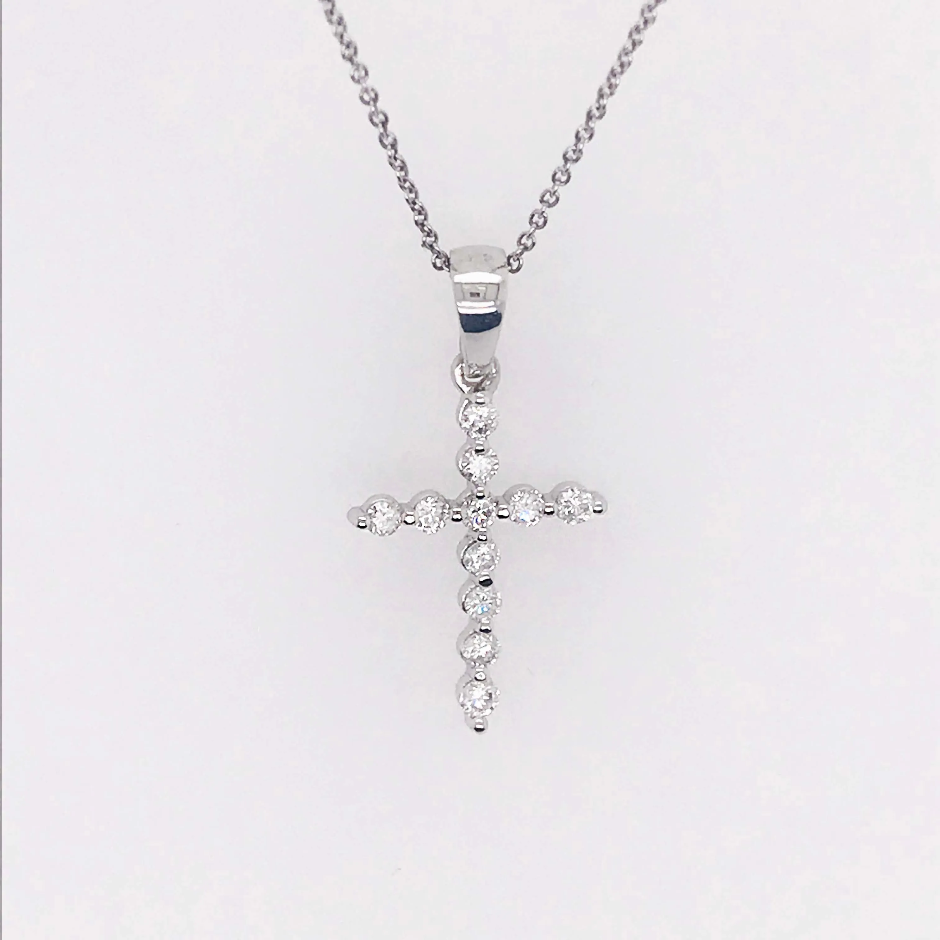 Diamond Cross Necklace