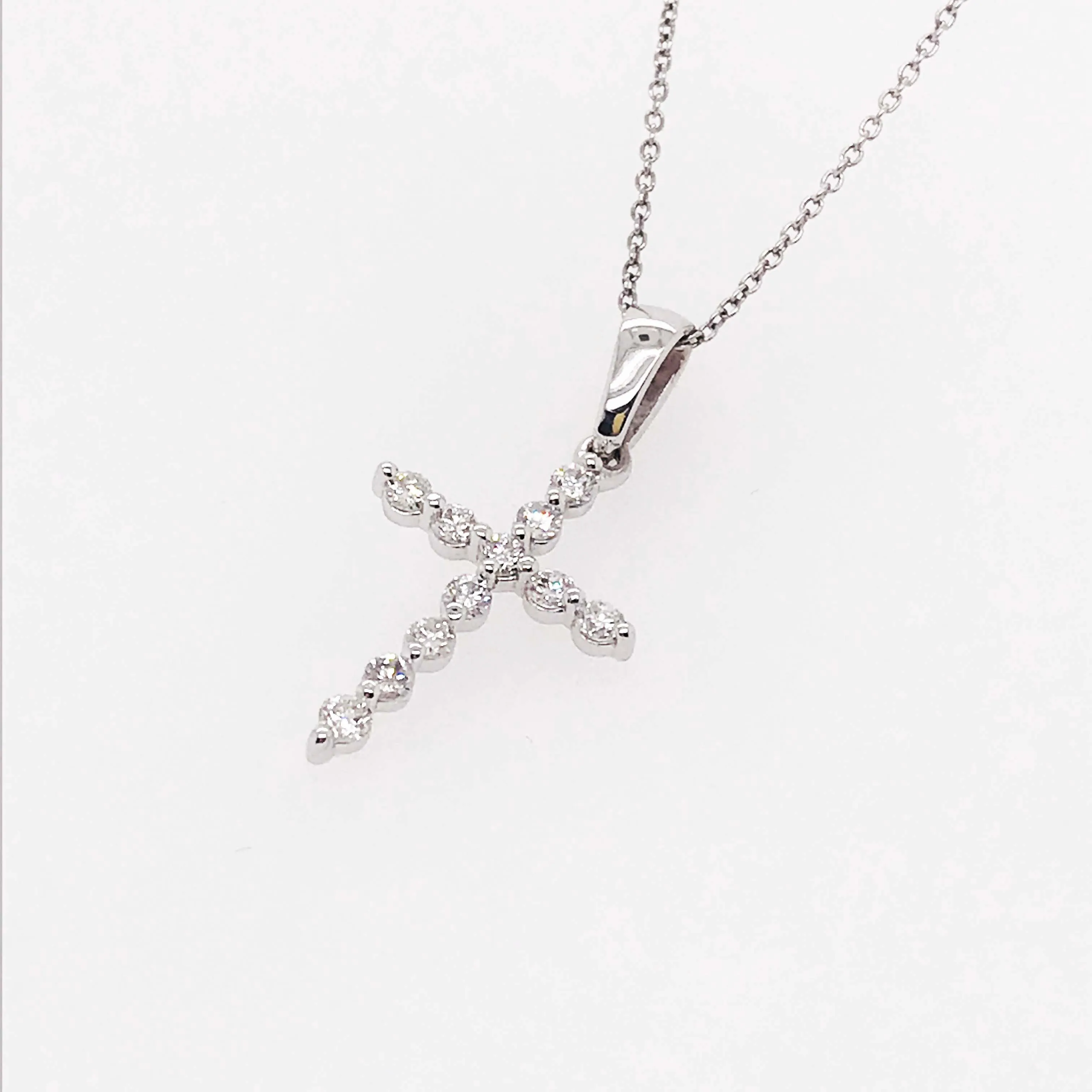 Diamond Cross Necklace