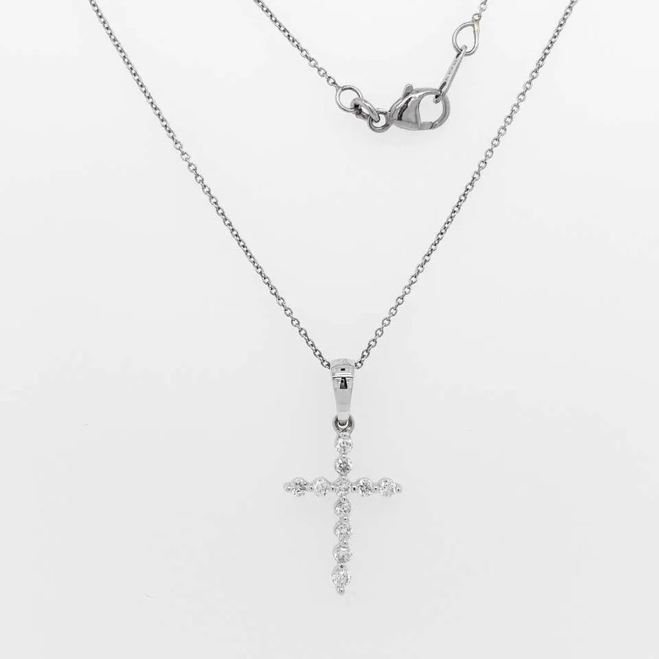 Diamond Cross Necklace