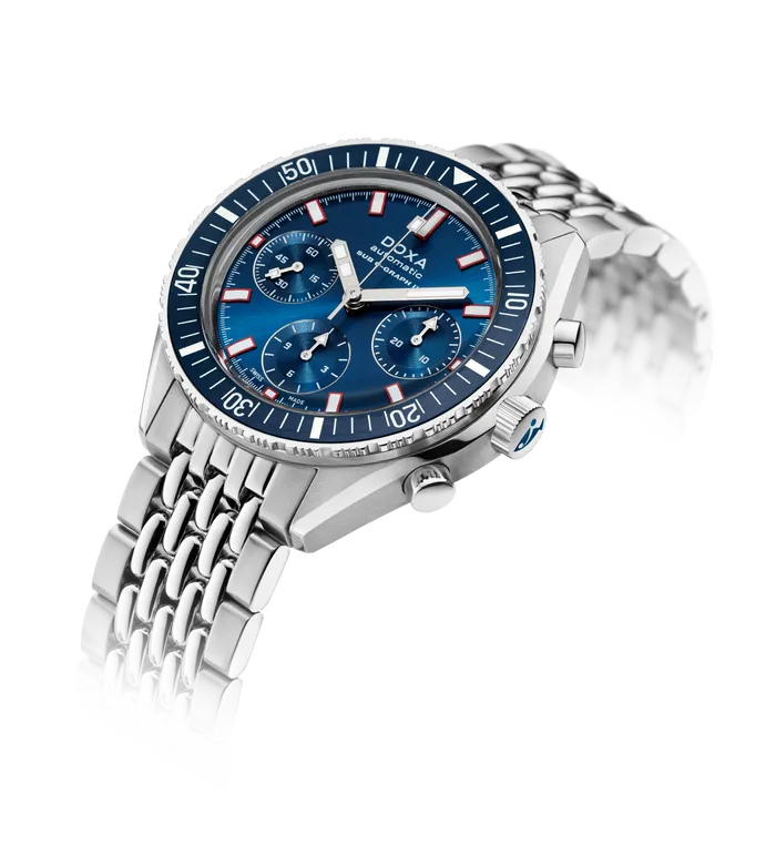 DOXA Sub 200 C-Graph II Caribbean Stainless Steel - 797.10.201.10