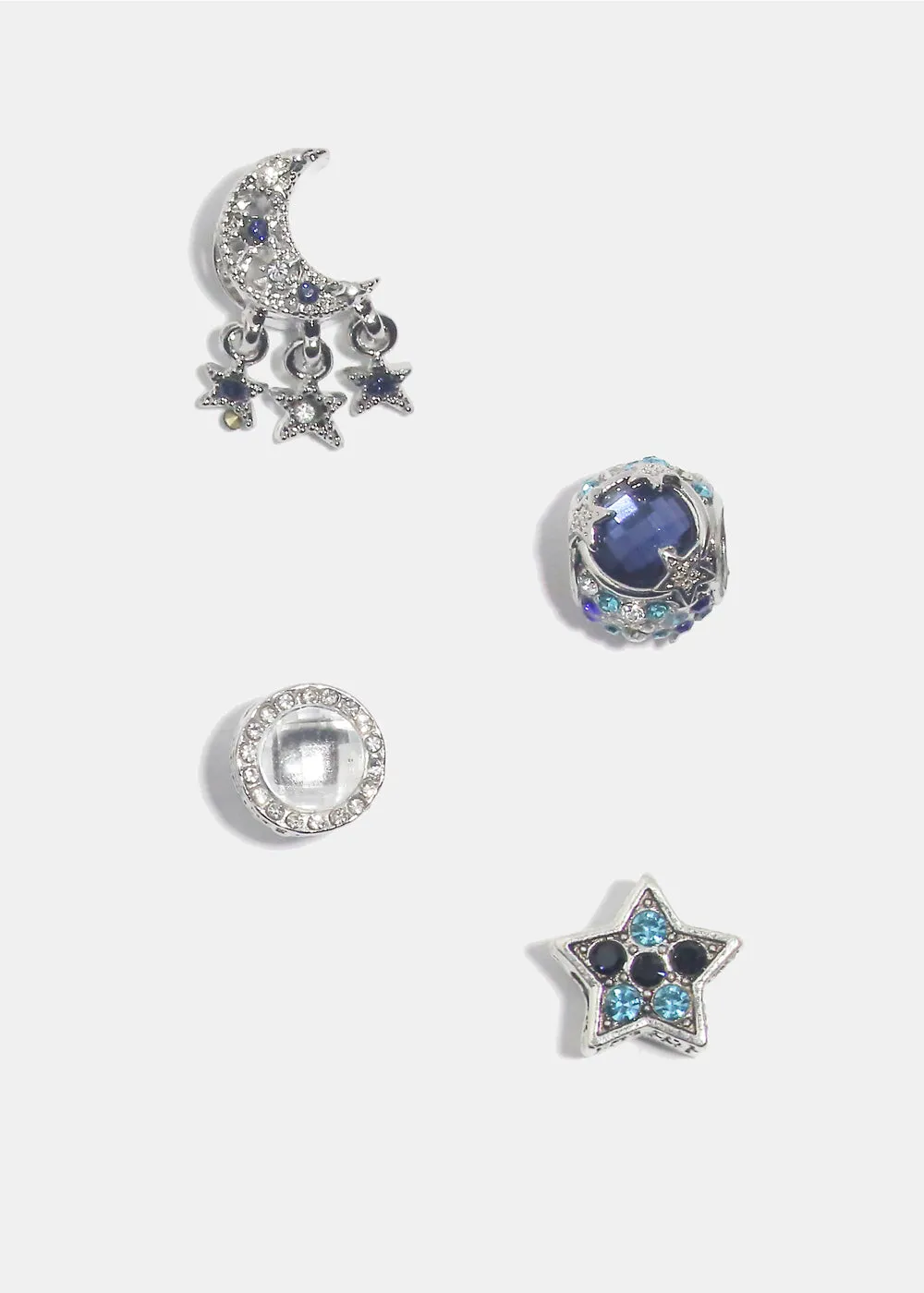 Miss A Bead Charm - Moon and Stars