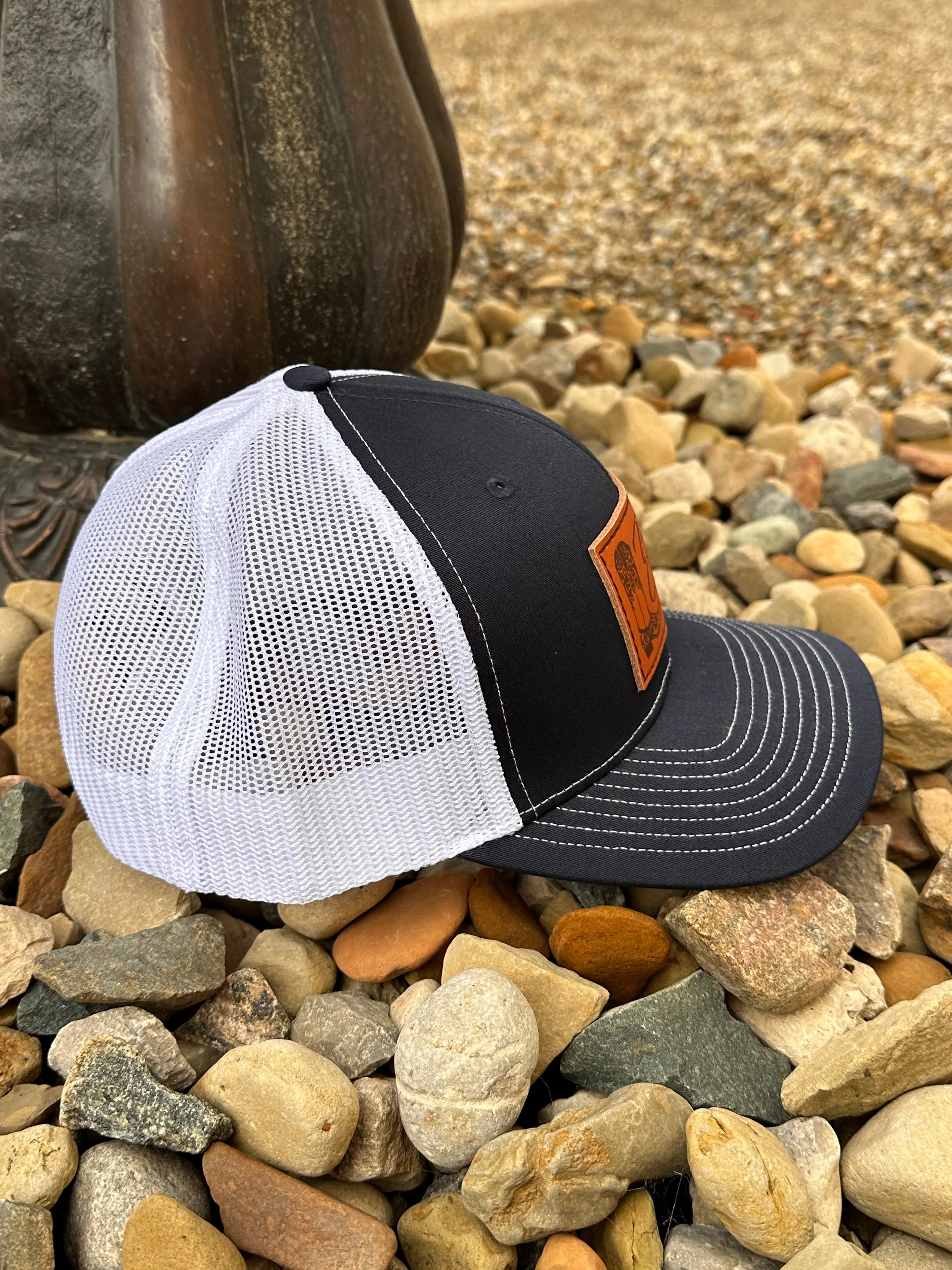 Painted Cowgirl Navy/ White Unisex Ball Cap PCBC-NVWHT