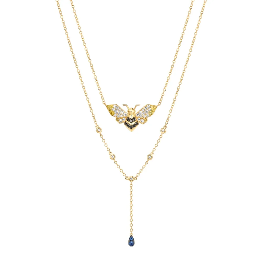 SARAH ZHUANG - FANTASY GARDEN - QUEEN BEE NECKLACE
