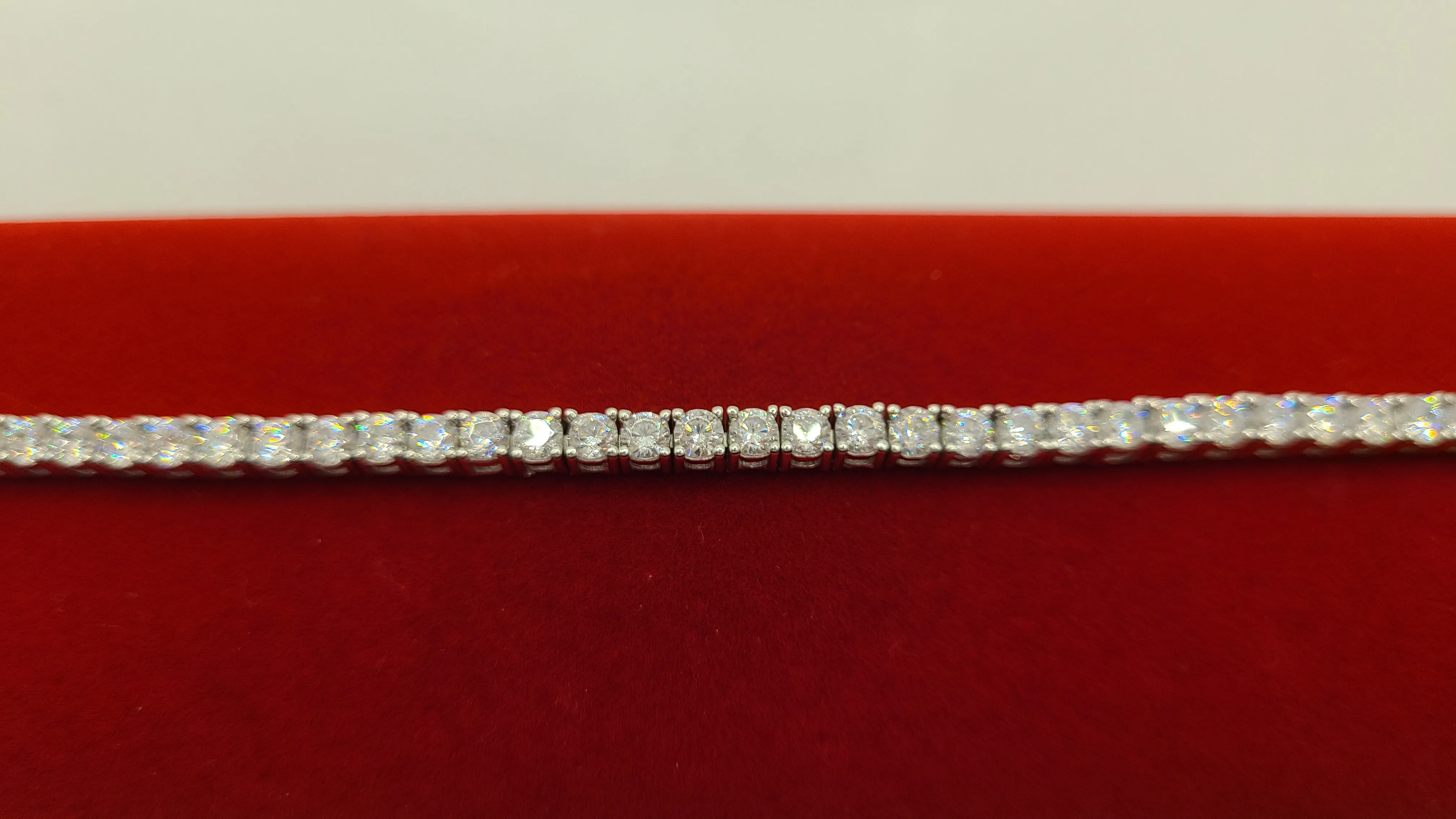 Sterling Silver Tennis Bracelet