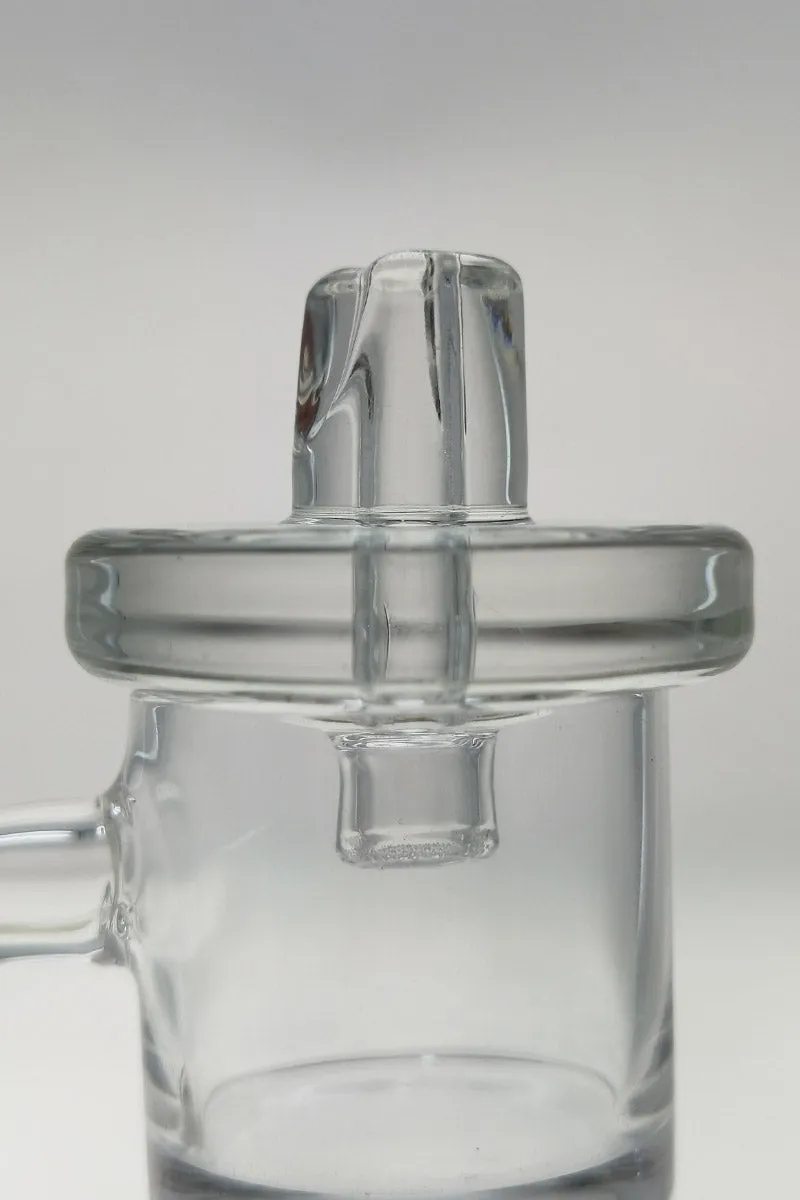 TAG - Directional Air-Flow Quartz Banger UFO Carb Cap with Handle