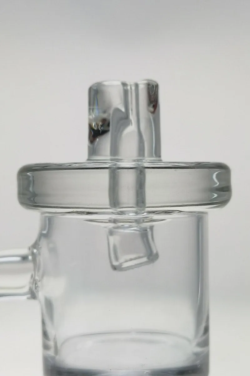TAG - Directional Air-Flow Quartz Banger UFO Carb Cap with Handle
