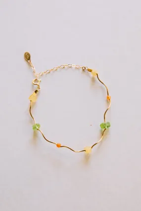 X Prism Citrus Filament Bracelet