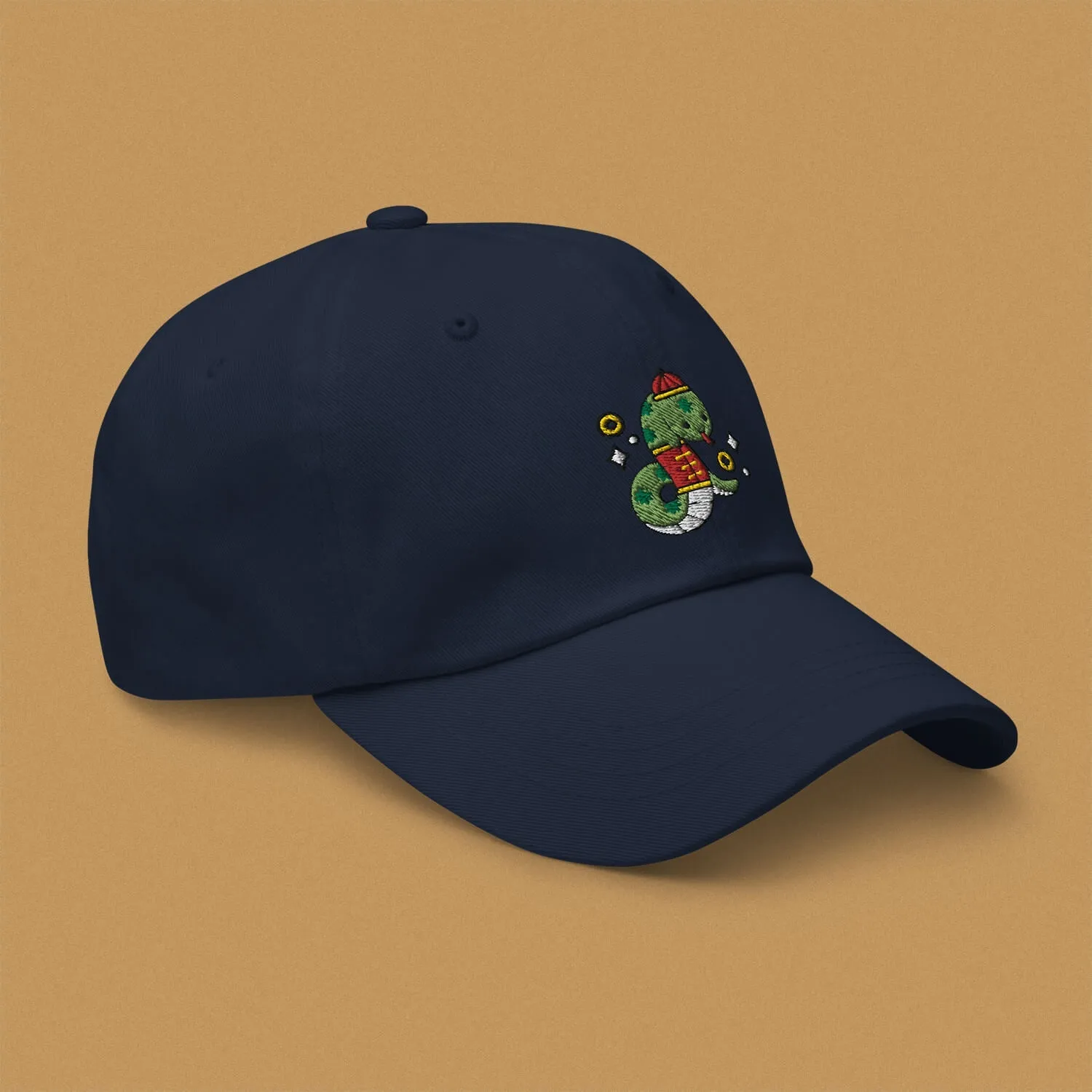 Year of the Snake Embroidered Cap